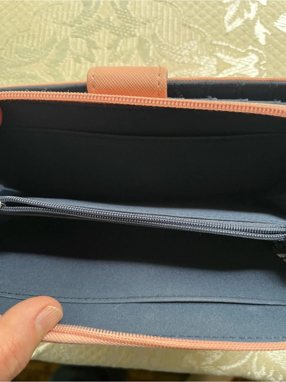 Nautica Coral Pink Women's Zip Wallet